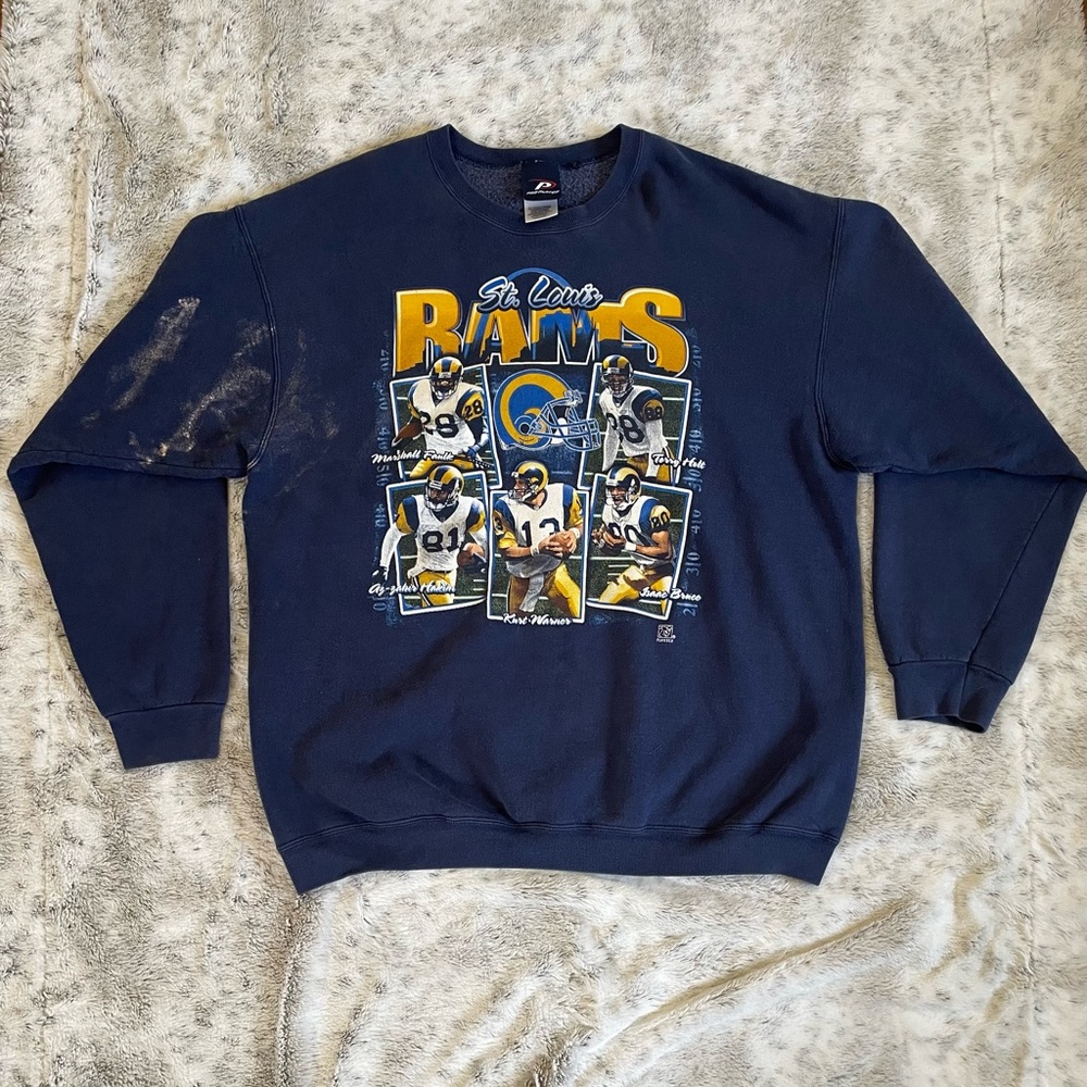 St. Louis Rams Vintage crew neck